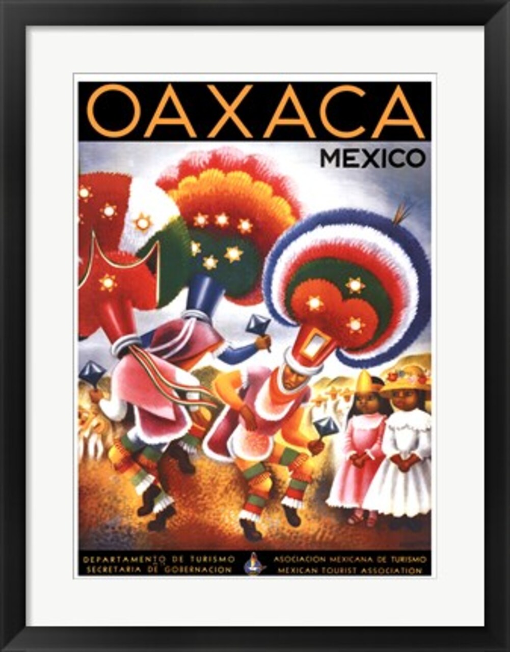 Framed Art Oaxaca, Mexico Wall - Captivating 24.75 x 18 Fine Art Decor